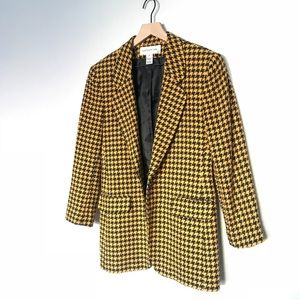 Vintage Jones New York Checkered Blazer ✨